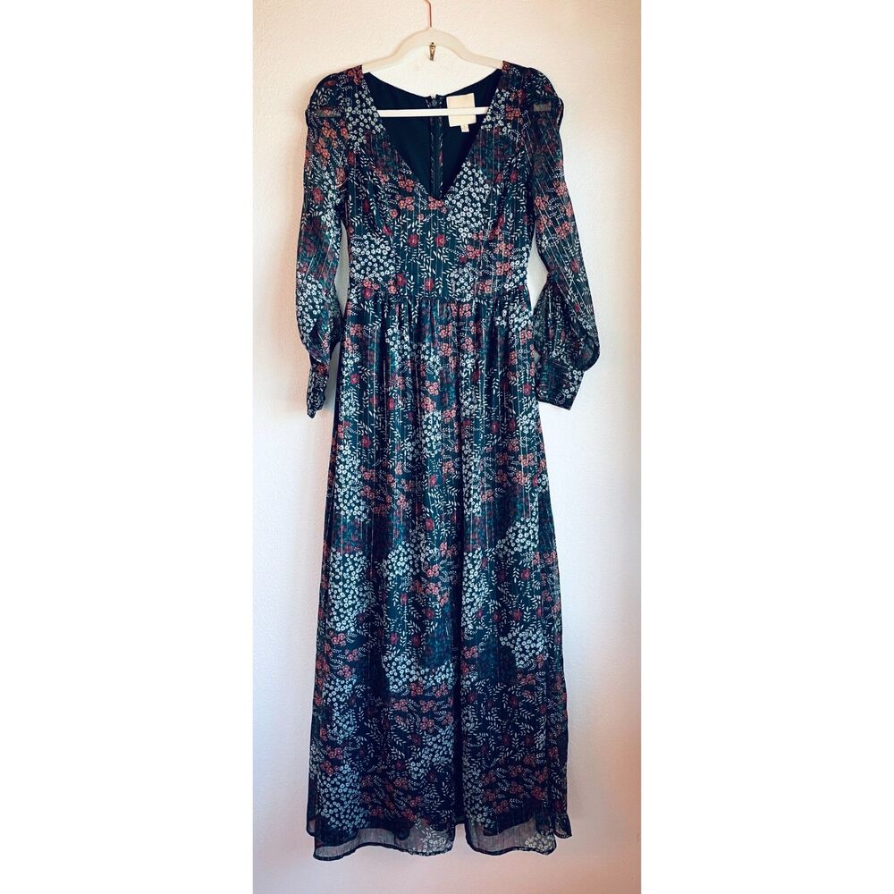 Nwot Modcloth Loop, Twirl & Arch Long Sheer Split… - image 7